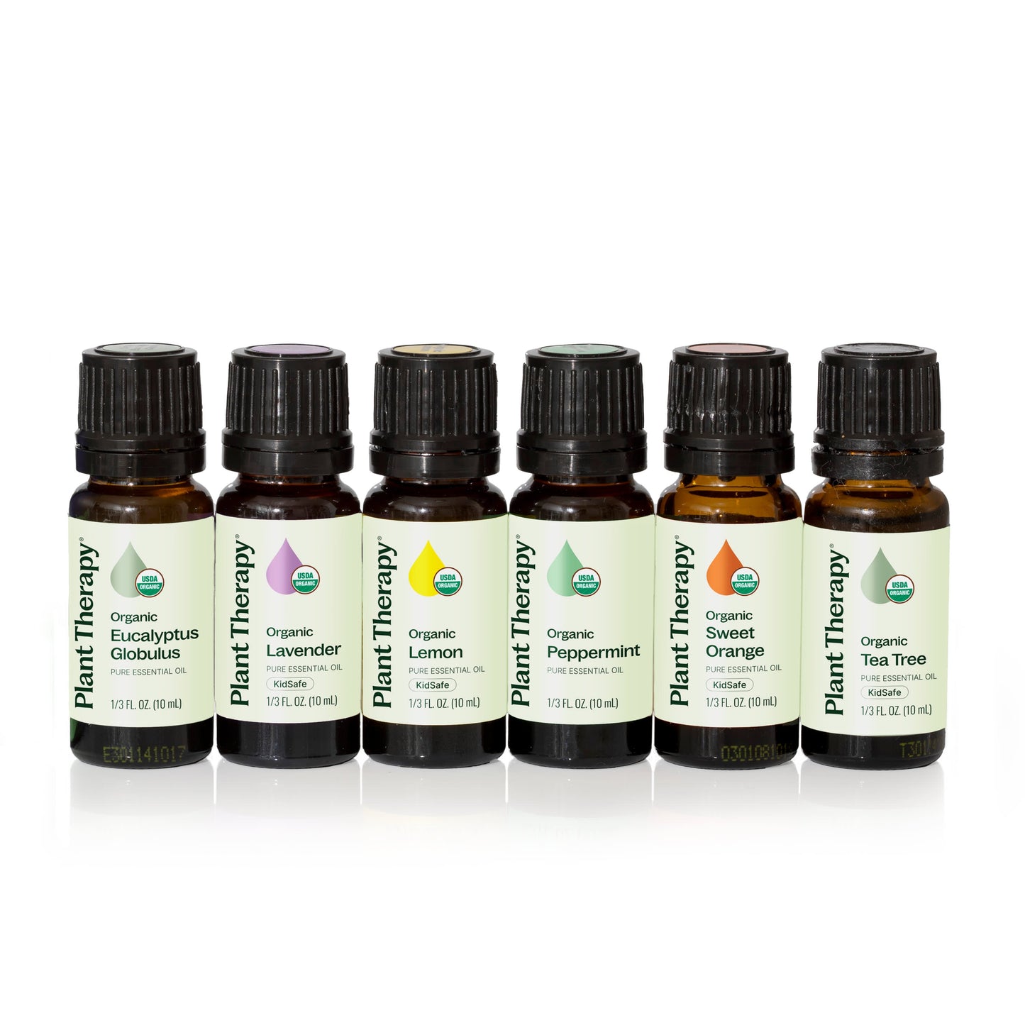 Top 6 Organic Singles Essential Oil Set